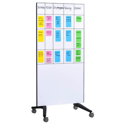 Artikelbild 3 für Legamaster mobile Glas-Magnettafel 90,0 x 175,0 cm weiß, Artikelnummer 562367