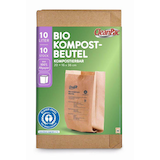Artikelbild 1 für CleanPac Biomüllbeutel 10,0 l braun, 10 St., Artikelnummer 483757