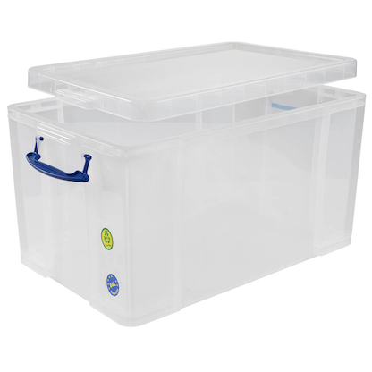 Artikelbild 4 für Really Useful Box Aufbewahrungsbox 84,0 l transparent 71,0 x 44,0 x 38,0 cm, 1 St., Artikelnummer 404301