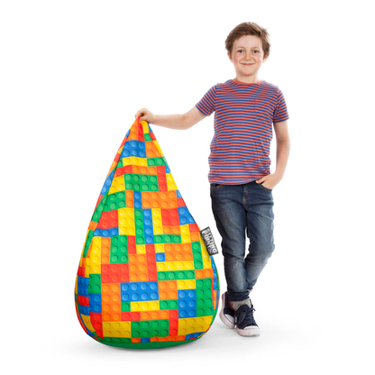 Artikelbild 3 für SITTING POINT Bricks L Sitzsack bunt, Artikelnummer 587530