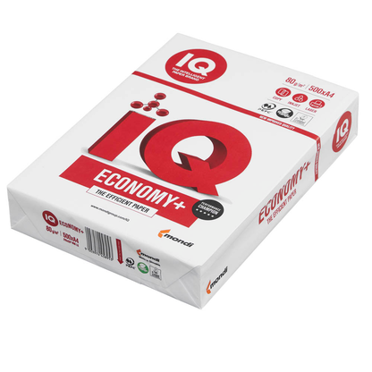 Artikelbild 2 für IQ Kopierpapier ECONOMY+ DIN A4 80 g/qm 500 Blatt, Artikelnummer 596066