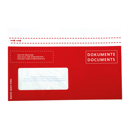 Artikelbild 2 für ELCO Lieferscheintaschen Quick Vitro Papier DIN lang 250 St., Artikelnummer 499461