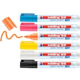 Artikelbild 1 für edding 95 Glasboardmarker farbsortiert 1,0 - 5,0 mm, 6 St., Artikelnummer 730913