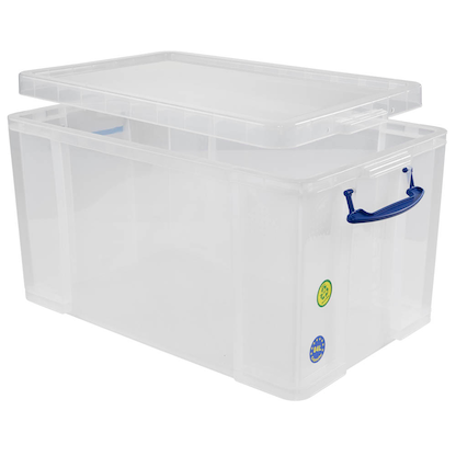 Artikelbild 5 für Really Useful Box Aufbewahrungsbox 84,0 l transparent 71,0 x 44,0 x 38,0 cm, 1 St., Artikelnummer 404301