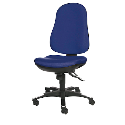 Artikelbild 2 für Topstar Bürostuhl Trend SY 10, 9020G26 Stoff blau, Gestell schwarz, Artikelnummer 206797