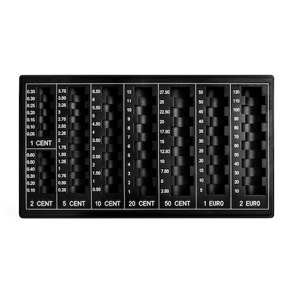 Artikelbild 4 für pavo Zählbrett EURO 14 inch schwarz Kunststoff-Gehäuse, 1 St., Artikelnummer 520078