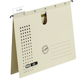 Artikelbild 1 für ELBA Hängehefter chic ULTIMATE Karton chamois DIN A4 1x kaufmännische Heftung, 5 St., Artikelnummer 601625