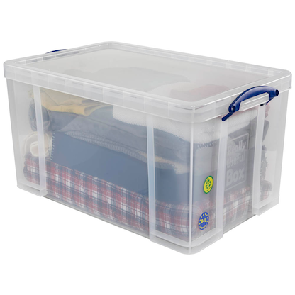Artikelbild 7 für Really Useful Box Aufbewahrungsbox 84,0 l transparent 71,0 x 44,0 x 38,0 cm, 1 St., Artikelnummer 404301