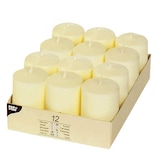 Artikelbild 1 für PAPSTAR Kerzen elfenbein, 12 St., Artikelnummer 237168