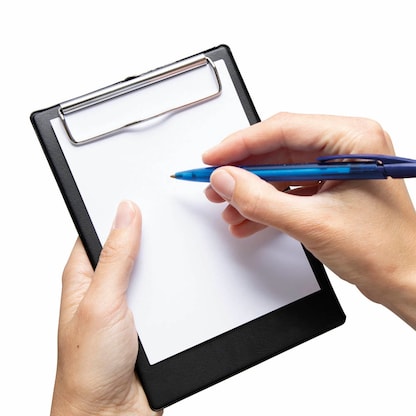 Artikelbild 2 für MAUL Klemmbrett 2335690 DIN A6 schwarz Karton, 1 St., Artikelnummer 329967