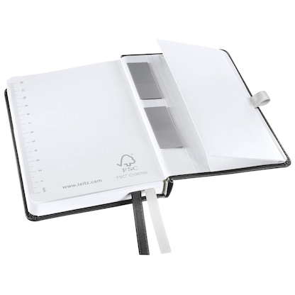 Artikelbild 22 für AKTION: LEITZ Ergo Compact höhenverstellbarer Schreibtisch weiß rechteckig abgerundet, T-Fuß-Gestell weiß 65,0 x 46,0 cm + GRATIS 2x LEITZ Notizbuch DIN A6 kariert, Artikelnummer 718696