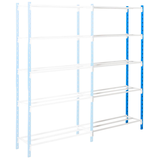 Artikelbild 1 für Manorga Anbau-Schwerlastregal ZA22505NS lichtgrau 125,0 x 50,0 x 200,0 cm, Artikelnummer 227629
