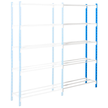 Artikelbild für Manorga Anbau-Schwerlastregal ZA22505NS lichtgrau 125,0 x 50,0 x 200,0 cm, Artikelnummer 227629