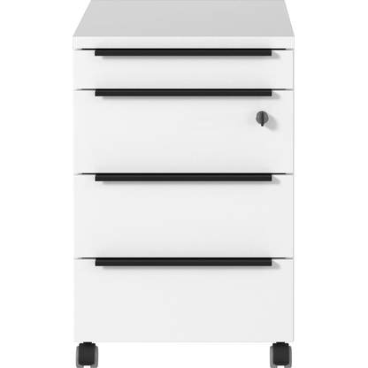 Artikelbild 6 für GERMANIA Mailand Rollcontainer weiß 4 Auszüge 42,0 x 60,0 x 63,0 cm, Artikelnummer 136099