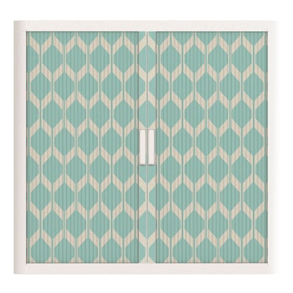 Artikelbild 3 für PAPERFLOW easyOffice Vintage Rollladenschrank 60868 2 Fachböden 110,0 x 41,5 x 104,0 cm, Artikelnummer 210256