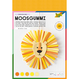 Artikelbild 1 für folia Moosgummi TON IN TON gelb 10 Blatt, Artikelnummer 775997