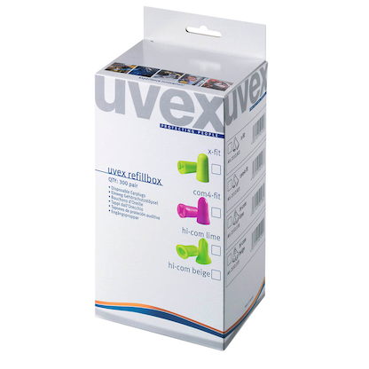 Artikelbild 3 für uvex x-fit Ohrstöpsel 37 dB Schaumstoff, 300 Paar, Artikelnummer 160388