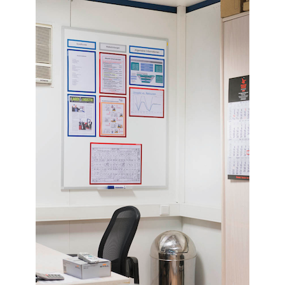 Artikelbild 2 für FRANKEN Whiteboard X-tra!Line 120,0 x 90,0 cm weiß lackierter Stahl, Artikelnummer 529723