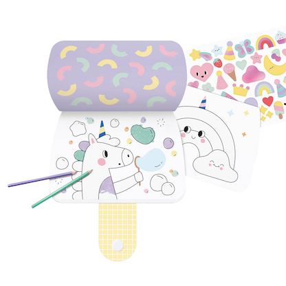 Artikelbild 3 für folia RAINBOW mit Sticker Malbuch, 1 St., Artikelnummer 692933