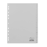 Artikelbild 1 für DURABLE Ordnerregister DIN A4 Vollformat A-Z grau 24-teilig, 1 Satz, Artikelnummer 132134