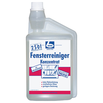 Artikelbild für DR.BECHER Glasreiniger-Konzentrat 1,0 l, Artikelnummer 331207