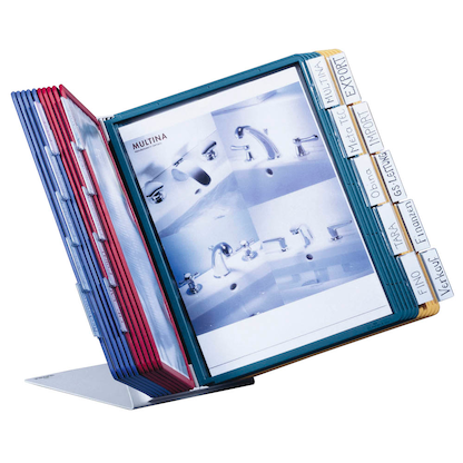 Artikelbild 3 für DURABLE Vollsichtreiter transparent, 10 St., Artikelnummer 257295