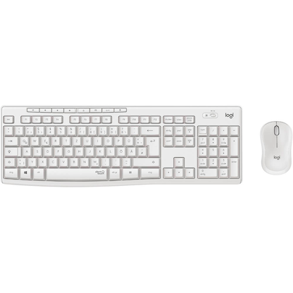 Artikelbild für Logitech MK295 Tastatur-Maus-Set kabellos weiß, Artikelnummer 489553