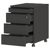 Artikelbild 1 für GERMANIA Mailand Rollcontainer grafit 4 Auszüge 42,0 x 60,0 x 63,0 cm, Artikelnummer 136089