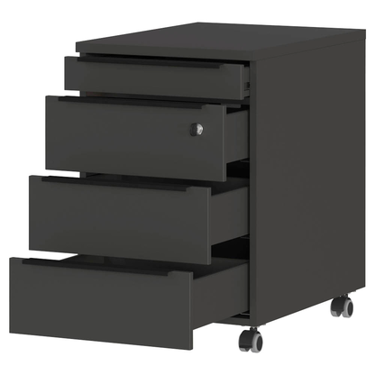 Artikelbild für GERMANIA Mailand Rollcontainer grafit 4 Auszüge 42,0 x 60,0 x 63,0 cm, Artikelnummer 136089