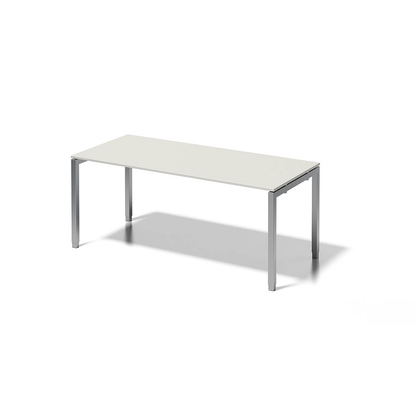 Artikelbild für BISLEY Cito höhenverstellbarer Schreibtisch grauweiß, silber rechteckig, 4-Fuß-Gestell silber 180,0 x 80,0 cm, Artikelnummer 257143