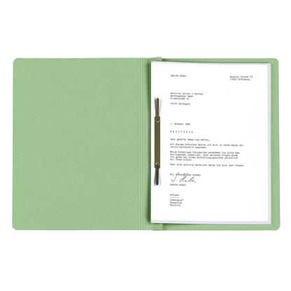 Artikelbild 2 für bene Schnellhefter Karton grün DIN A4, 25 St., Artikelnummer 600551