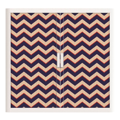 Artikelbild 3 für PAPERFLOW easyOffice Vintage Rollladenschrank 60948 2 Fachböden 110,0 x 41,5 x 104,0 cm, Artikelnummer 210569