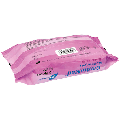 Artikelbild 4 für Meditrade® Feuchttücher Gentle Med® 1-lagig weiß, 80 St., Artikelnummer 242657