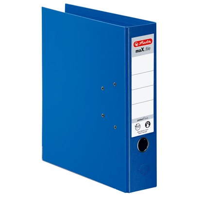 Artikelbild 2 für herlitz maX.file protect plus Ordner blau Kunststoff 8,0 cm DIN A4, 1 St., Artikelnummer 138255