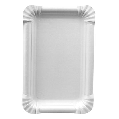Artikelbild für PAPSTAR Pappteller weiß 20,0 x 13,0 cm, 250 St., Artikelnummer 607572