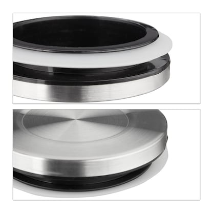 Artikelbild 5 für relaxdays Vorratsdosen 28,0 cm hoch transparent 1,8 l, 3 St., Artikelnummer 401007