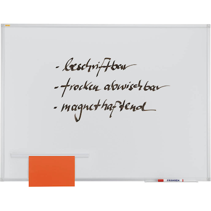 Artikelbild für FRANKEN Whiteboard X-tra!Line 120,0 x 90,0 cm weiß lackierter Stahl, Artikelnummer 529723