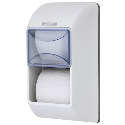 Artikelbild 2 für KATRIN Toilettenpapierspender 92384 weiß Kunststoff, 1 Rollen, Artikelnummer 865263