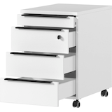 Artikelbild 1 für GERMANIA Mailand Rollcontainer weiß 4 Auszüge 42,0 x 60,0 x 63,0 cm, Artikelnummer 136099