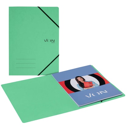 Artikelbild für VON LEITZ Eckspanner DIN A4 mint, 1 St., Artikelnummer 669899