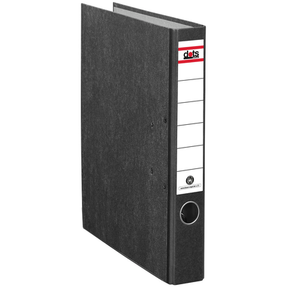 Artikelbild 2 für dots Ordner schwarz marmoriert Karton 5,0 cm DIN A4, 1 St., Artikelnummer 529925