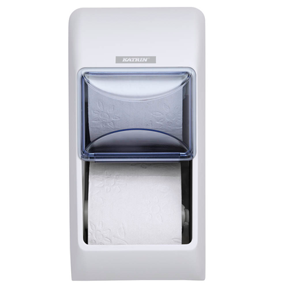 Artikelbild 3 für KATRIN Toilettenpapierspender 92384 weiß Kunststoff, 1 Rollen, Artikelnummer 865263