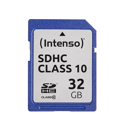 Artikelbild für Intenso Speicherkarte SDHC-Card Class 10, 32 GB, 1 St., Artikelnummer 325050