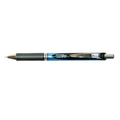 Artikelbild für Pentel EnerGel BLN75 Gelschreiber schwarz/blau 0,25 mm, Schreibfarbe: schwarz, 1 St., Artikelnummer 897587