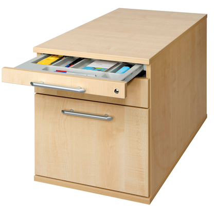 Artikelbild 8 für HAMMERBACHER Solid Rollcontainer ahorn 3 Auszüge 42,8 x 80,0 x 51,2 cm, Artikelnummer 293567