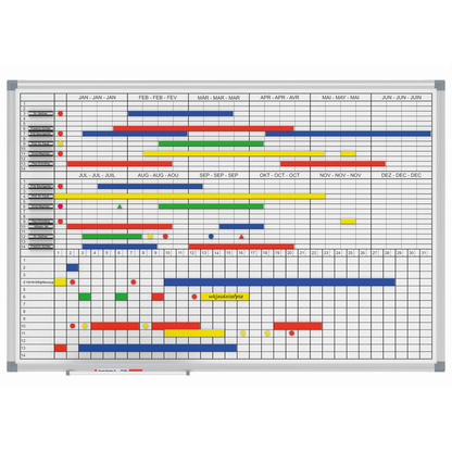 Artikelbild 5 für MAUL Jahresplaner, Monats- und Tageseinteilung 90,0 x 60,0 cm, Artikelnummer 546135