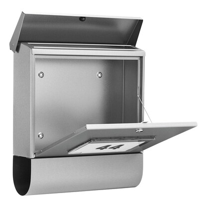 Artikelbild 5 für BURG WÄCHTER Briefkasten Malaga 75310 silber, Artikelnummer 503377