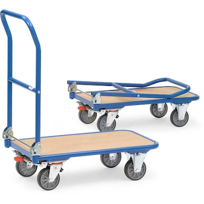 Artikelbild 4 für fetra Transportwagen klappbar 1154 blau 62,0 x 99,5 x 96,5 cm bis 250,0 kg, Artikelnummer 746059