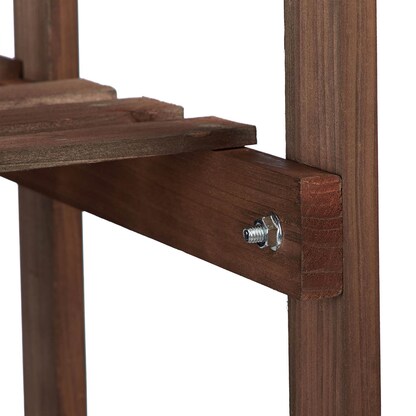 Artikelbild 5 für relaxdays Blumenregal Holz dunkelbraun rechteckig 81,0 x 125,0 cm, 1 St., Artikelnummer 451494