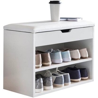 Artikelbild für WOHNLING Schuhschrank, WL5.261 weiß 1 Fachboden 60,0 x 30,0 x 40,0 cm, Artikelnummer 906384